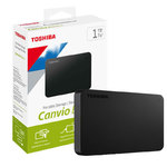 1 ТБ Внешний жесткий диск Toshiba Canvio Basics (HDTB510EK3AA), черный